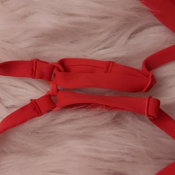 Intimately FP Sage Longline Bralette Cayenne Color - Picture 9 of 11